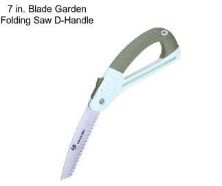 7 in. Blade Garden Folding Saw D-Handle