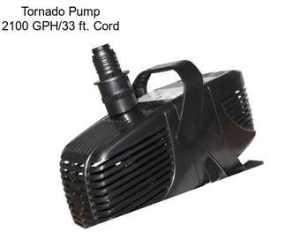 Tornado Pump 2100 GPH/33 ft. Cord