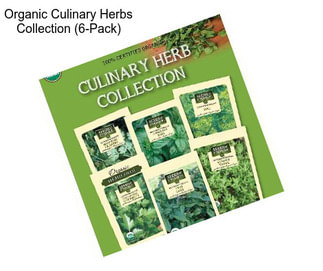 Organic Culinary Herbs Collection (6-Pack)