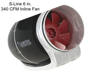 S-Line 6 in. 340 CFM Inline Fan