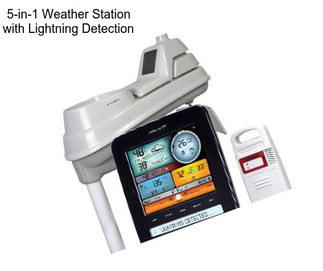 5-in-1 Weather Station with Lightning Detection