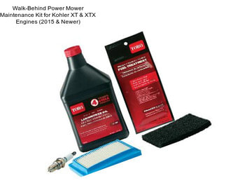 Walk-Behind Power Mower Maintenance Kit for Kohler XT & XTX Engines (2015 & Newer)
