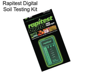 Rapitest Digital Soil Testing Kit