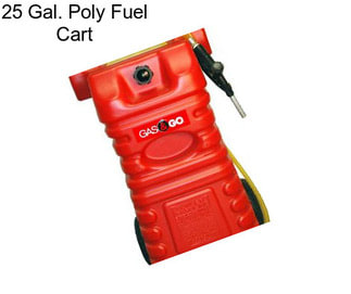 25 Gal. Poly Fuel Cart