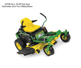 Z375R 54 in. 25 HP Gas Dual Hydrostatic Zero-Turn Riding Mower