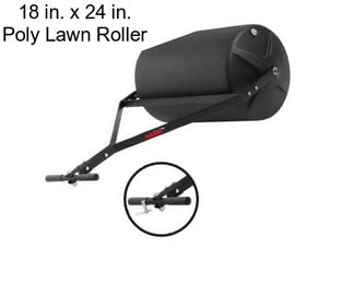 18 in. x 24 in. Poly Lawn Roller