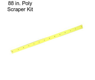 88 in. Poly Scraper Kit