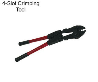 4-Slot Crimping Tool