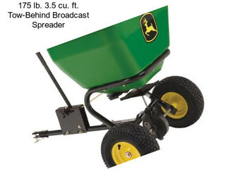 175 lb. 3.5 cu. ft. Tow-Behind Broadcast Spreader