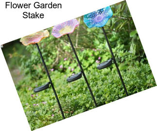 Flower Garden Stake