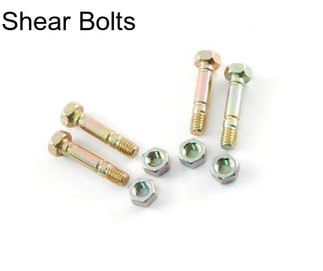 Shear Bolts