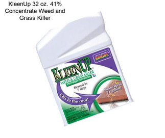 KleenUp 32 oz. 41% Concentrate Weed and Grass Killer