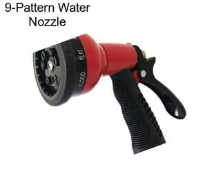 9-Pattern Water Nozzle