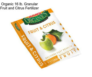 Organic 16 lb. Granular Fruit and Citrus Fertilizer