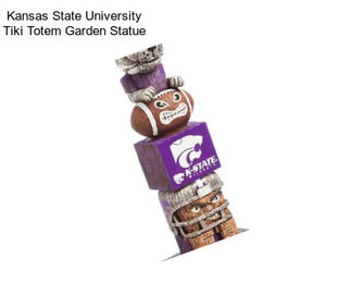 Kansas State University Tiki Totem Garden Statue