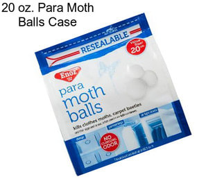 20 oz. Para Moth Balls Case