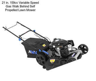 21 in. 159cc Variable Speed Gas Walk Behind Self Propelled Lawn Mower