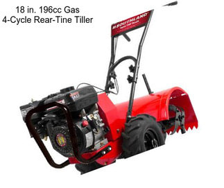 18 in. 196cc Gas 4-Cycle Rear-Tine Tiller