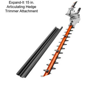 Expand-It 15 in. Articulating Hedge Trimmer Attachment
