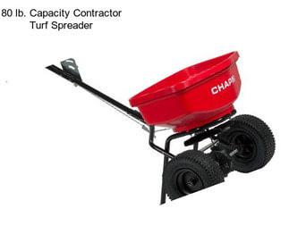 80 lb. Capacity Contractor Turf Spreader