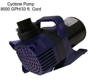 Cyclone Pump 8000 GPH/33 ft. Cord