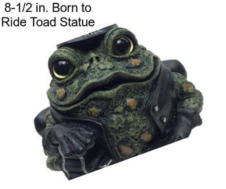 8-1/2 in. Born to Ride Toad Statue