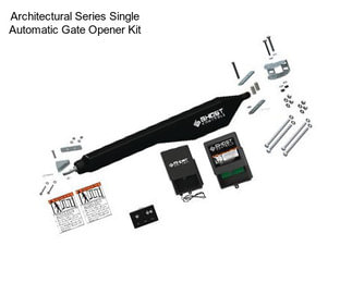 Architectural Series Single Automatic Gate Opener Kit