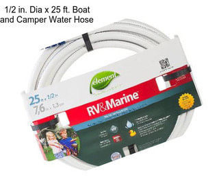 1/2 in. Dia x 25 ft. Boat and Camper Water Hose