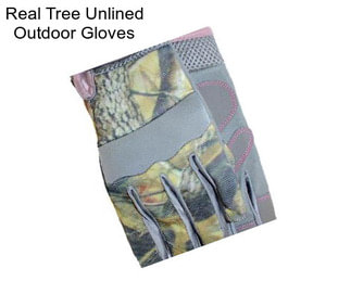 Real Tree Unlined Outdoor Gloves