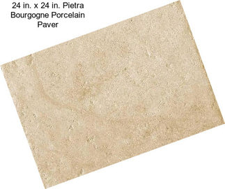 24 in. x 24 in. Pietra Bourgogne Porcelain Paver