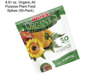8.81 oz. Organic All Purpose Plant Food Spikes (50-Pack)