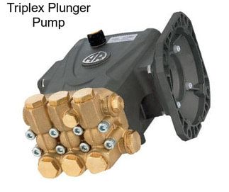 Triplex Plunger Pump