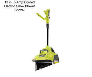 12 in. 8-Amp Corded Electric Snow Blower Shovel