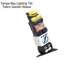 Tampa Bay Lighting Tiki Totem Garden Statue