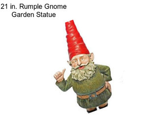 21 in. Rumple Gnome Garden Statue