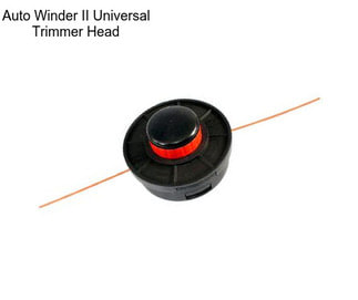Auto Winder II Universal Trimmer Head