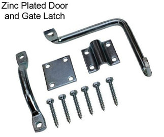 Zinc Plated Door and Gate Latch