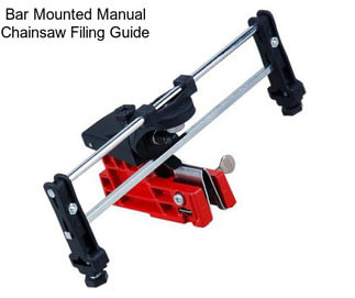 Bar Mounted Manual Chainsaw Filing Guide