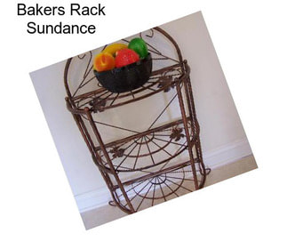 Bakers Rack Sundance