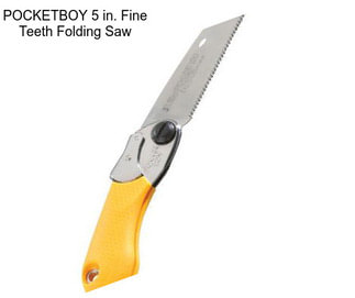 POCKETBOY 5 in. Fine Teeth Folding Saw