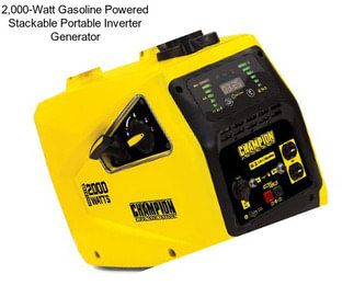 2,000-Watt Gasoline Powered Stackable Portable Inverter Generator