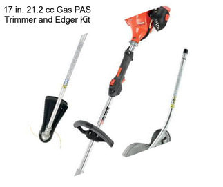 17 in. 21.2 cc Gas PAS Trimmer and Edger Kit
