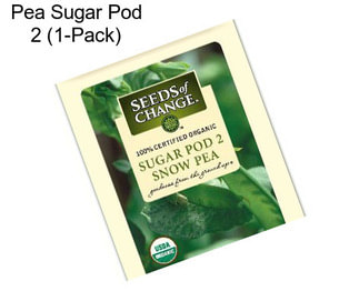 Pea Sugar Pod 2 (1-Pack)