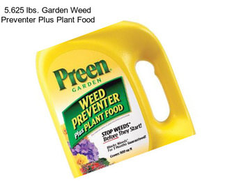 5.625 lbs. Garden Weed Preventer Plus Plant Food