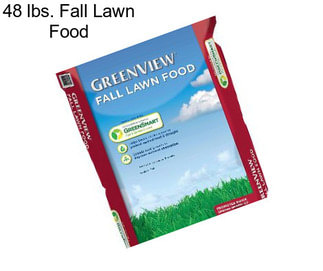 48 lbs. Fall Lawn Food