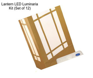 Lantern LED Luminaria Kit (Set of 12)