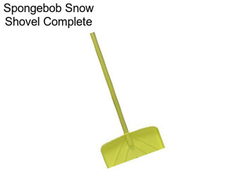 Spongebob Snow Shovel Complete