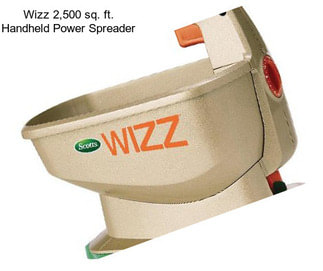 Wizz 2,500 sq. ft. Handheld Power Spreader