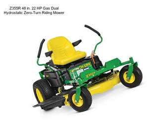 Z355R 48 in. 22 HP Gas Dual Hydrostatic Zero-Turn Riding Mower