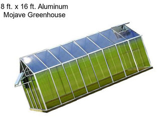 8 ft. x 16 ft. Aluminum Mojave Greenhouse